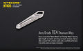 Nitecore NTK05 Tiny Titanium Keychain Knife Nitecore 