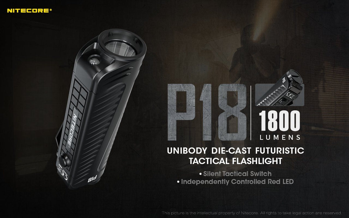 Nitecore P18 LED Flashlight Flashlight Nitecore 
