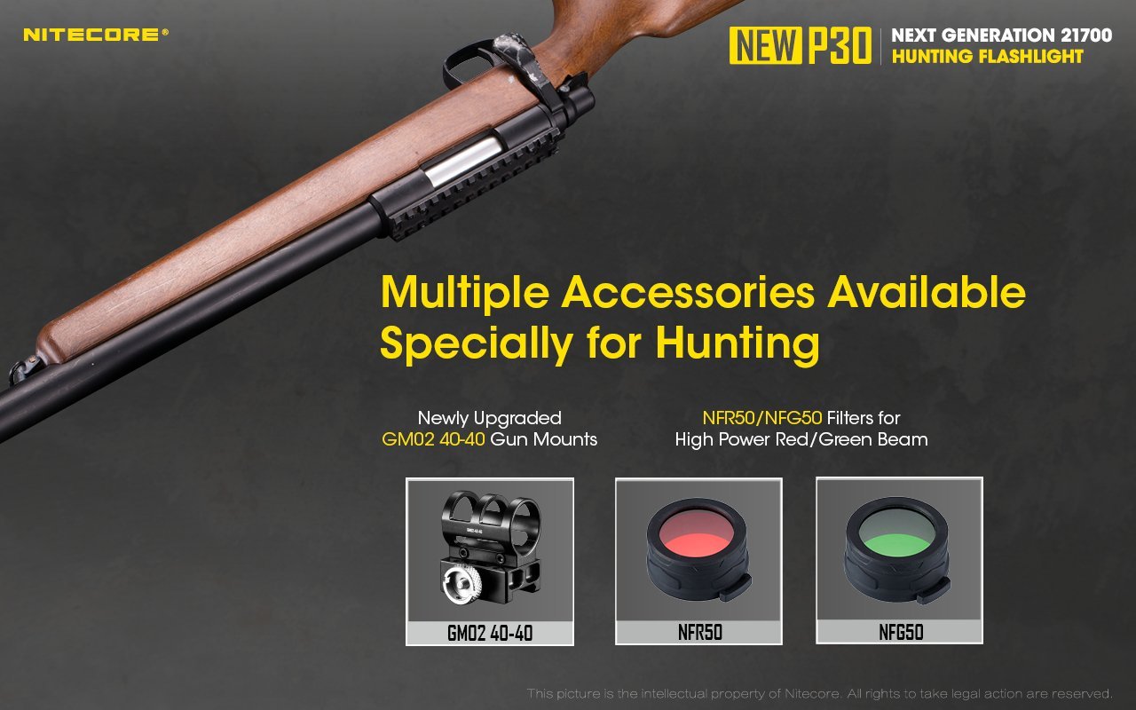 Nitecore New P30 LED Flashlight Flashlight Nitecore 
