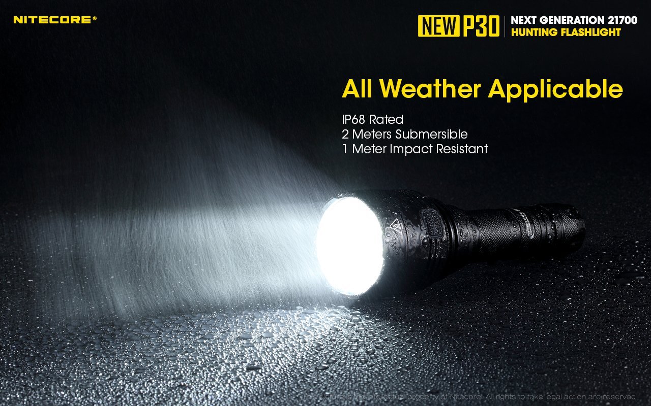 Nitecore New P30 LED Flashlight Flashlight Nitecore 