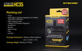 NITECORE HC35 USB Rechargeable L-Shape Detachable Headlamp Flashlight Headlamp Nitecore 