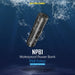 Nitecore NPB1 5000mAh Waterproof Power Bank Battery Charger Nitecore 