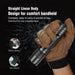 Klarus XT2CR Pro 2100 Lumens USB-C Rechargeable Tactical LED Flashlight straight linear body  