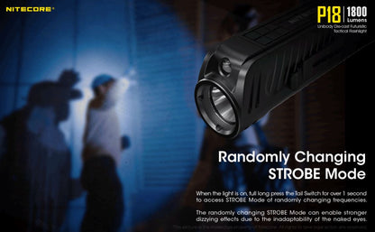 Nitecore P18 LED Flashlight Flashlight Nitecore 