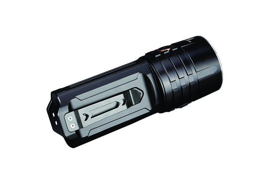 Fenix LR35R rechargeable LED flashlight with 10,000 lumens brightness for search, rescue, and professional outdoor lighting