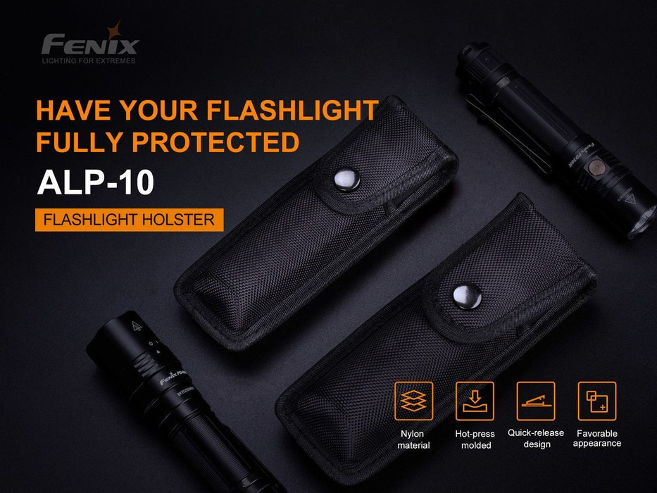 Fenix Holster ALP-10 - Small or Large (Color: Black) Holster Fenix 