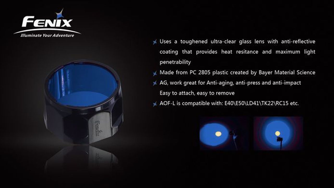 Fenix AOF-L Blue Filter (Large)