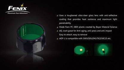 Fenix AOF-L Green Filter (Large)