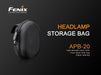 Fenix APB-20 Headlamp Storage Bag Flashlight Accessories Fenix 