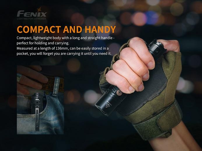Fenix PD36R Rechargeable 1600 Lumens Tactical LED Flashlight Flashlight Fenix 