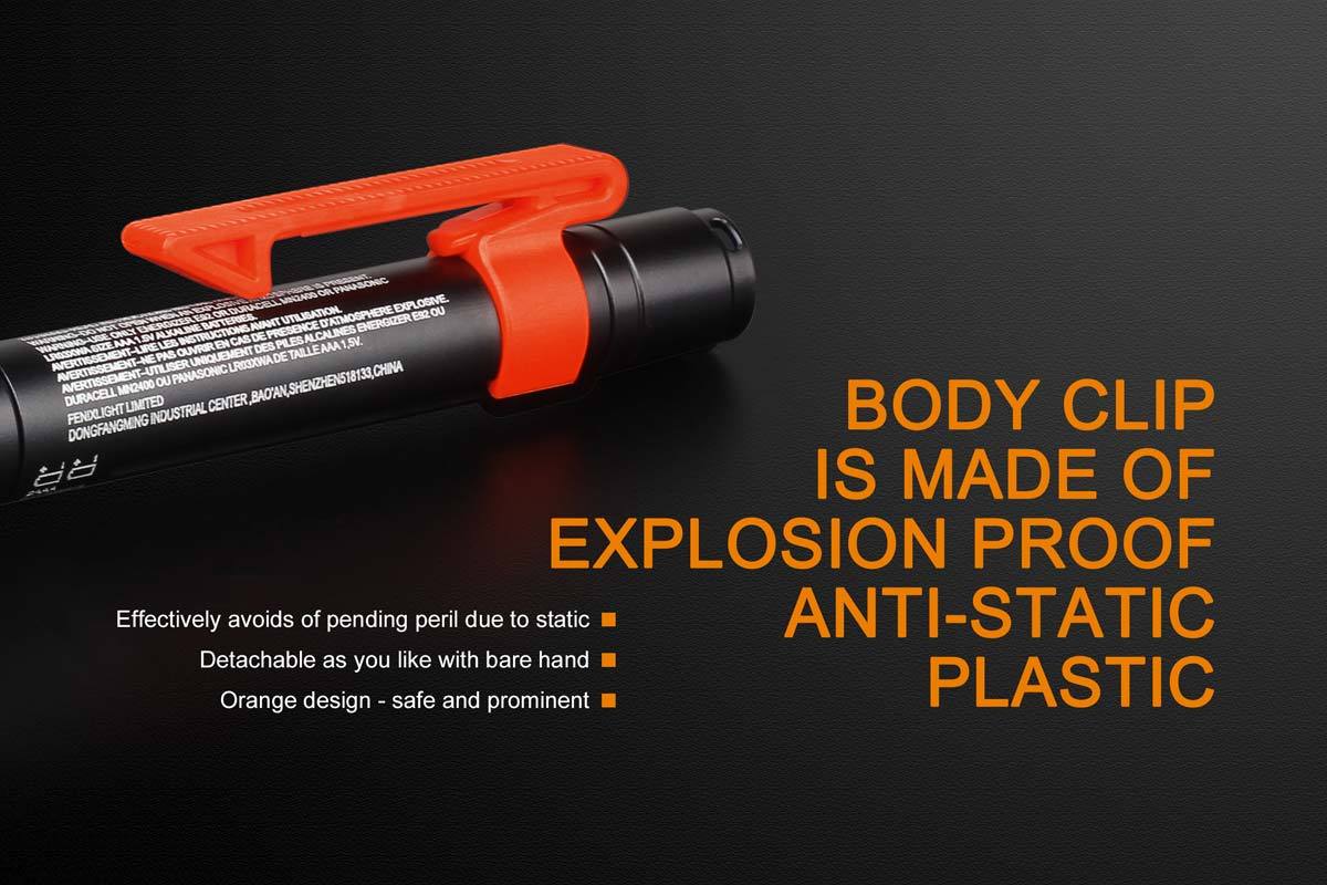 Fenix WF05E Intrinsically Safe LED Flashlight Flashlight Fenix 