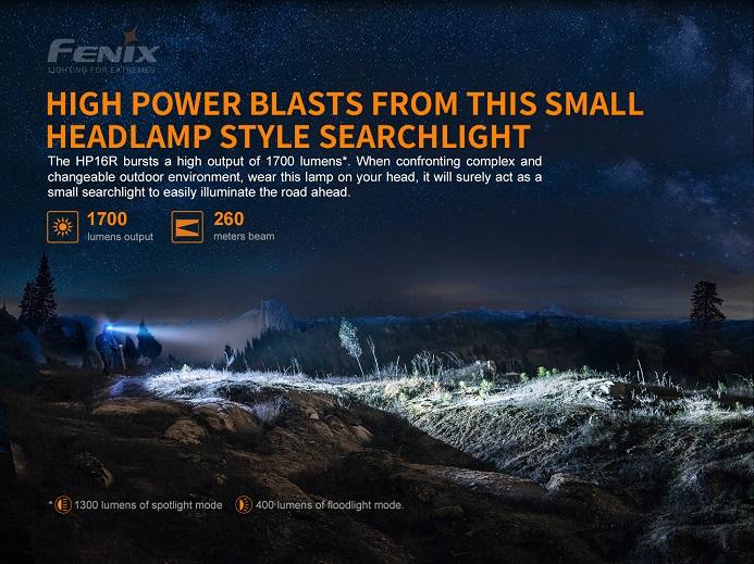 Fenix HP16R High power blasts