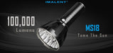 Imalent MS18 Search LED Flashlight - 100 000 Lumens Flashlight Imalent 