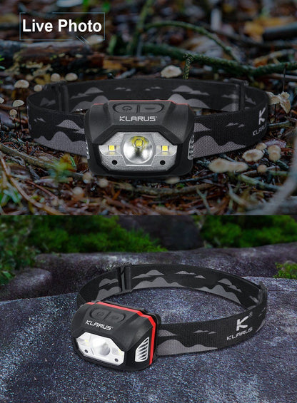 Klarus HM1 Smart-Sensing Rechargeable LED Headlamp