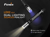 Fenix LD02 V2.0 LED Penlight + UV light Flashlight Fenix 