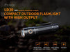 Fenix LD30 Ultra-Compact LED Flashlight with Tactical Tail Switch Flashlight Fenix 