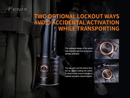 Fenix LR35R 10000 Lumen Rechargeable LED Flashlight Flashlight Fenix 