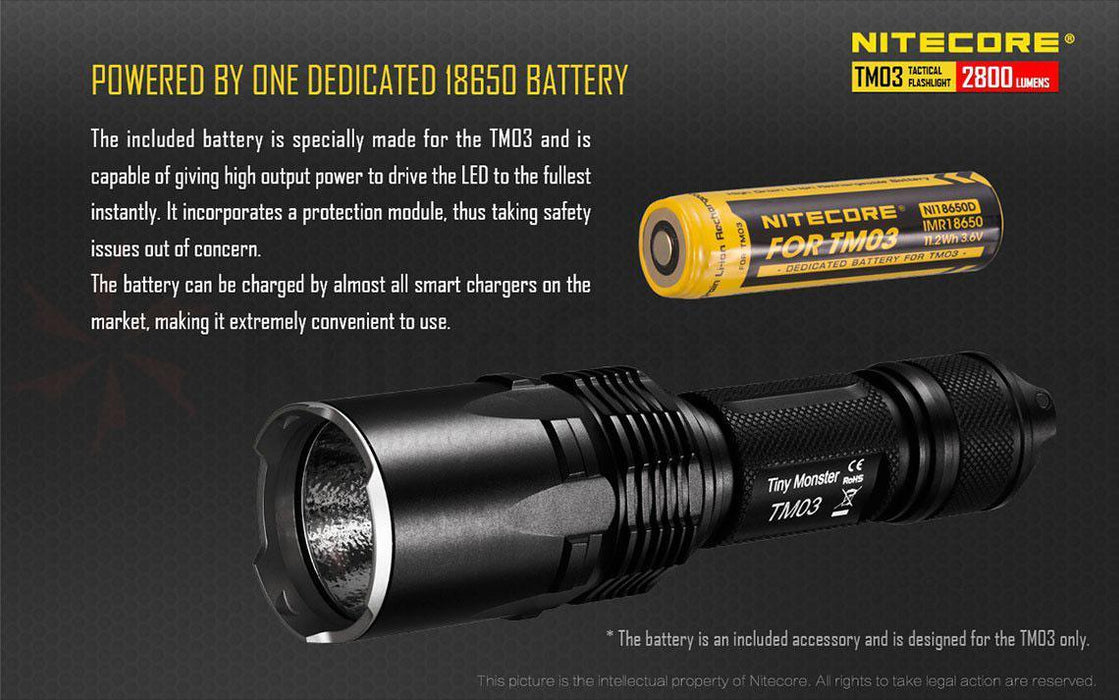 Nitecore Tiny Monster TM03 Flashlight Flashlight Nitecore 