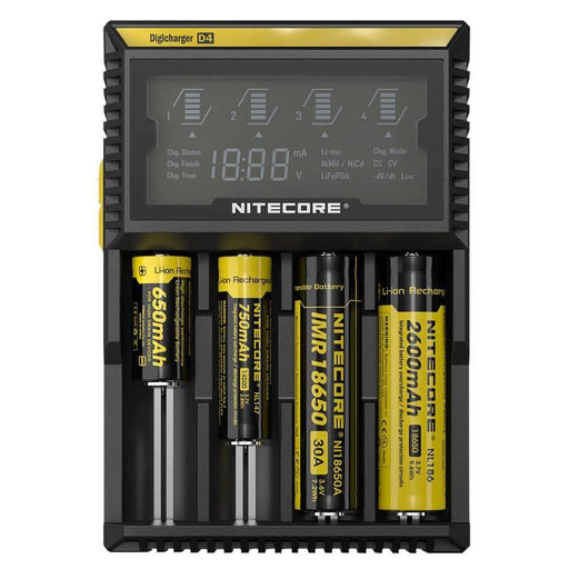 Nitecore D4 Intelligent Universal Charger Battery Charger Nitecore 