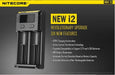 Nitecore New i2 Battery Charger with LED Display Charging Flashlight Battery Charger Nitecore 