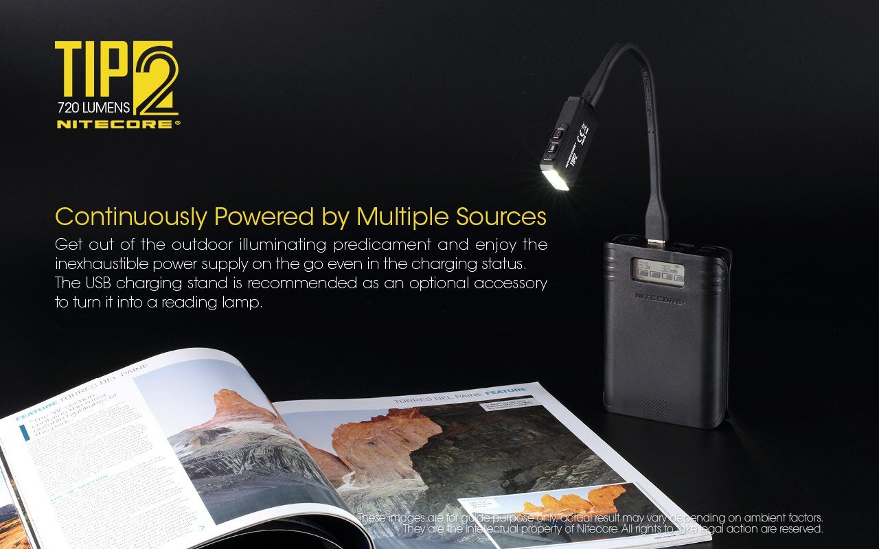 Nitecore Tip2 720 Lumens USB Rechargeable LED Keychain Light LED Keychain Light Nitecore 