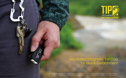 Nitecore Tip2 720 Lumens USB Rechargeable LED Keychain Light LED Keychain Light Nitecore 