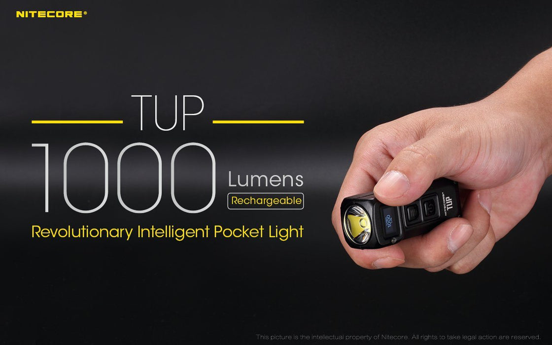 Nitecore Tup 1000 Lumens Rechargeable EDC Pocket Flashlight Flashlight Nitecore 