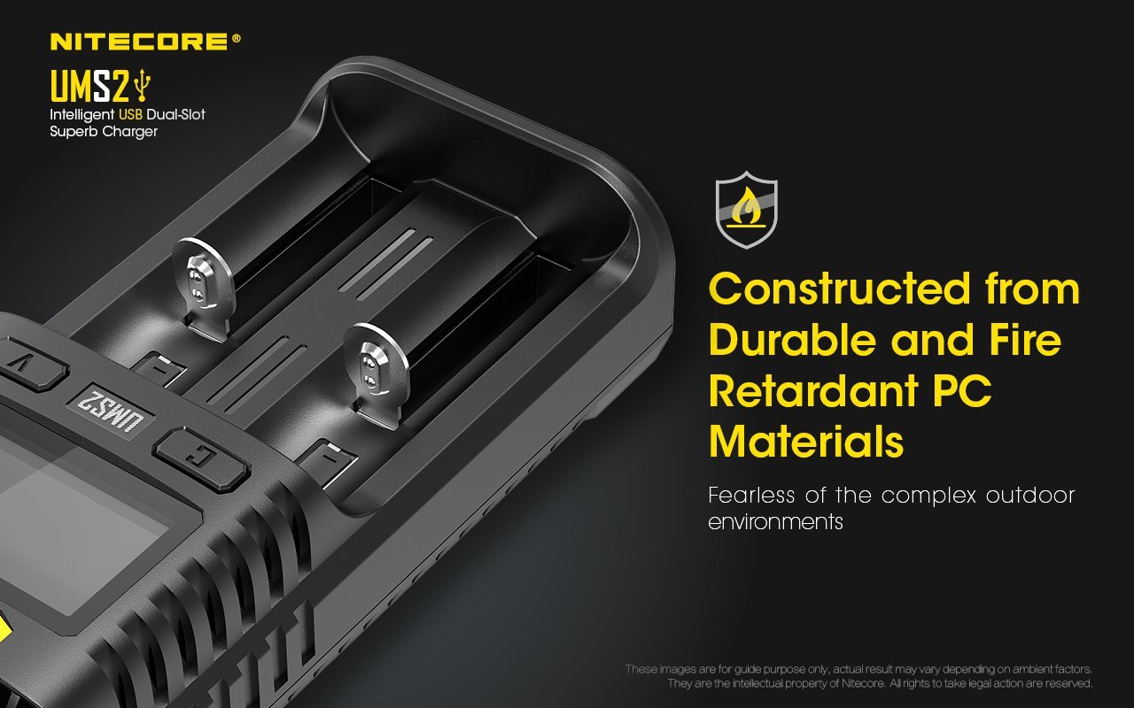 Nitecore UMS2 Intelligent USB Charger Battery Charger Nitecore 