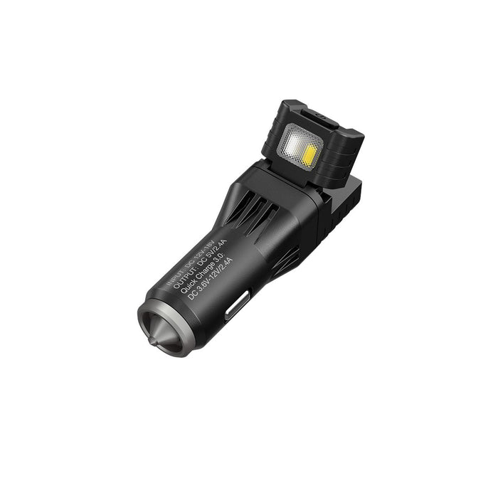 Nitecore VCL10 Quick Charge 3.0 USB Car Charger With White + Red Light Flashlight Battery Charger Nitecore 
