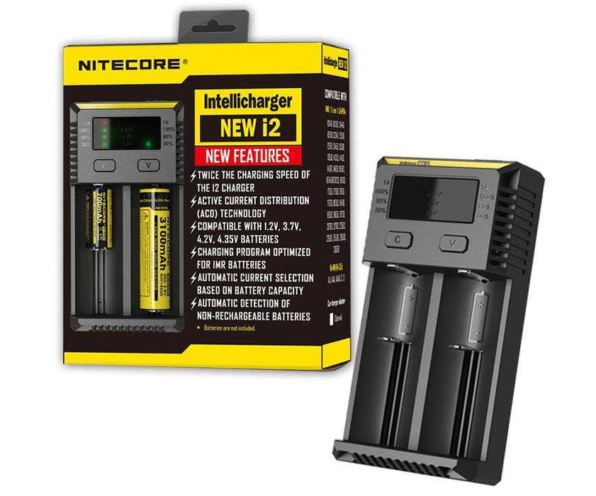 Nitecore New i2 Battery Charger with LED Display Charging Flashlight Battery Charger Nitecore 