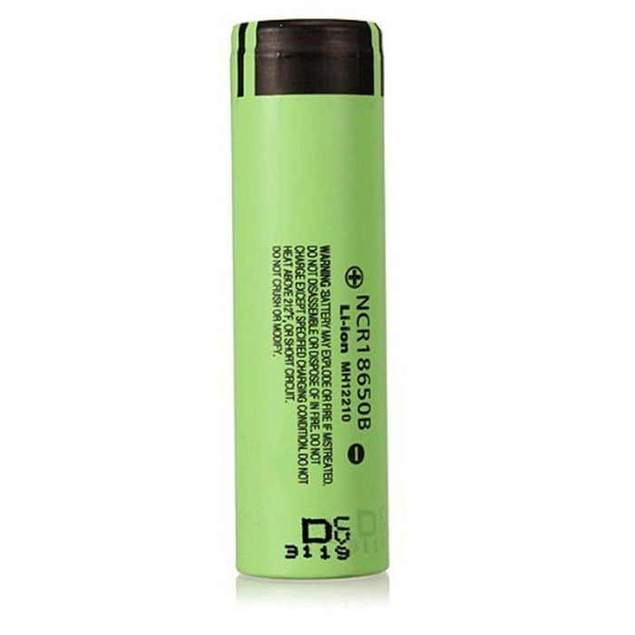 Panasonic NCR18650B 18650 Flat Top Battery Rechargeable Battery Panasonic 