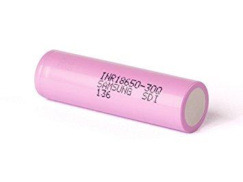 SAMSUNG INR18650-30Q BATTERY 15A 3000MAH - FLAT TOP - GENUINE AND TESTED Rechargeable Battery Samsung 