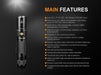Fenix UC35 V2.0 Rechargeable LED Flashlight Flashlight Fenix 