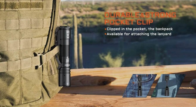 Acebeam P15 Defender Switchable EDC Tactical Flashlight Flashlight Acebeam 