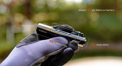 Acebeam Rider RX EDC Flashlight - Options Flashlight Acebeam 