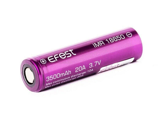 Efest IMR 18650 3500mAh Flat Top Battery