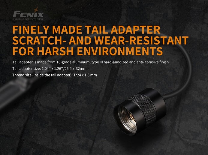 FENIX AER-03 V2.0 TACTICAL REMOTE PRESSURE SWITCH Flashlight Accessories Fenix 