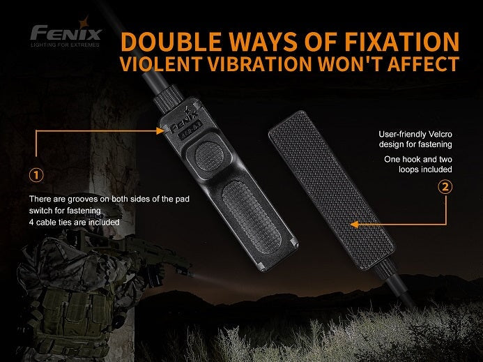 FENIX AER-03 V2.0 TACTICAL REMOTE PRESSURE SWITCH Flashlight Accessories Fenix 