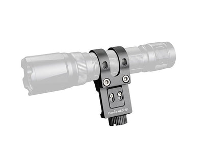 Fenix ALG-15 tactical flashlight rail mount for Picatinny rails made of durable aluminum for military, duty, and hunting applications