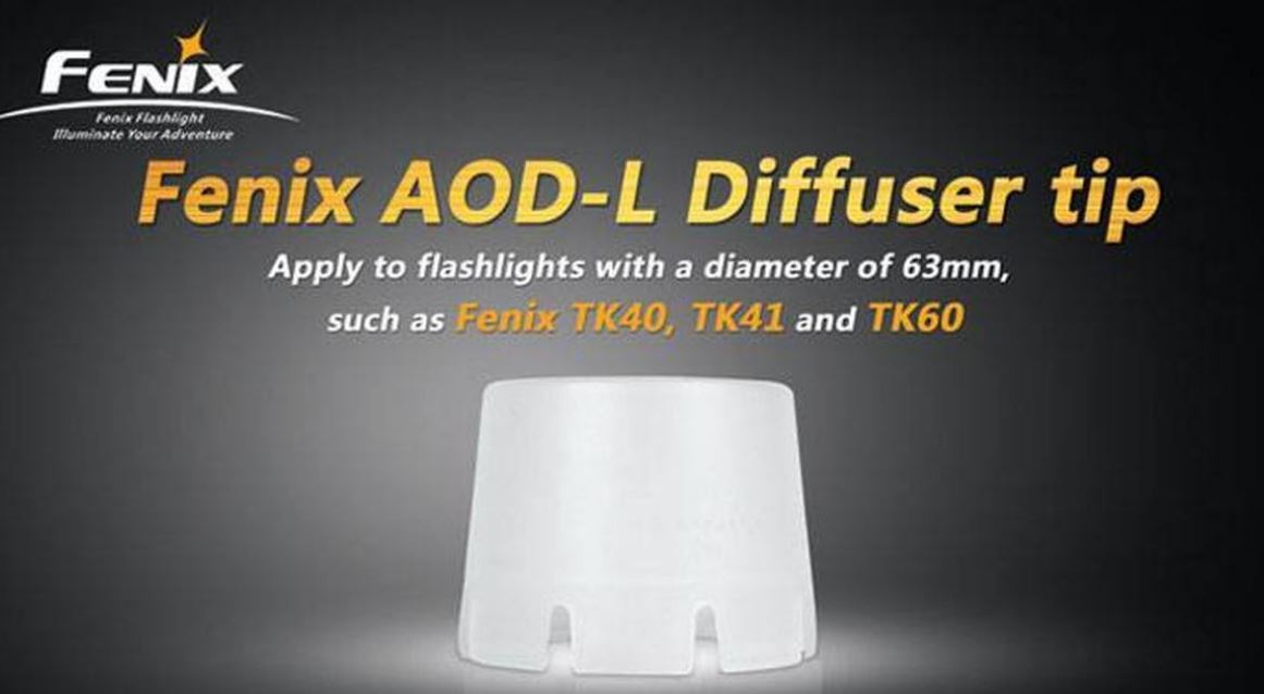 Fenix AOD-L Flashlight Diffuser (Large)