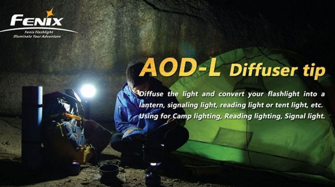 Fenix AOD-L Flashlight Diffuser (Large)