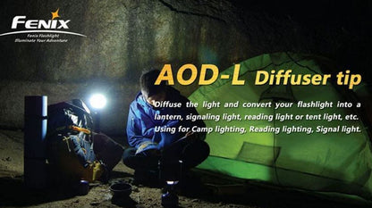 Fenix AOD-L Flashlight Diffuser (Large)