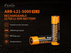 Fenix ARB-L21-5000 V2.0 Li-ion Rechargeable 21700 Battery Rechargeable Batteries Fenix 