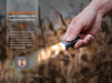Fenix E03R V2.0 All-Metal Keychain Flashlight Fenix 