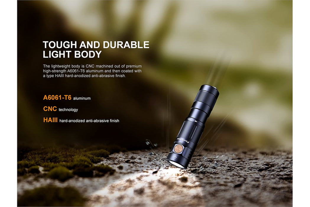 Fenix E09R 600 Lumens Rechargeable High-Output LED Flashlight Flashlight Fenix 