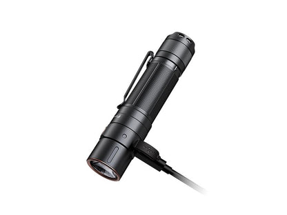 Fenix E35R rechargeable high-performance EDC flashlight with 3100 lumens brightness for outdoor, professional, and everyday lighting