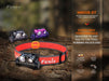 Fenix HM65R-DT High-Performance Magnesium Trail Running Headlamp Fenix 