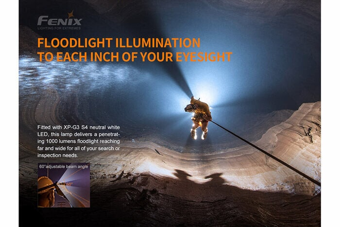 Fenix HP30R V2.0 3000 Lumens Rechargeable Headlamp Headlamp Fenix 