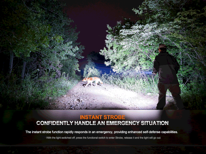 FENIX HT32 OUTDOORSMAN FLASHLIGHT WITH WHITE, RED &amp; GREEN OUTPUTS Fenix 