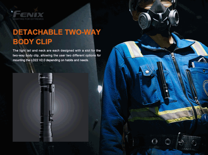 Fenix LD22 V2.0 Multipurpose Flashlight Flashlight Fenix 